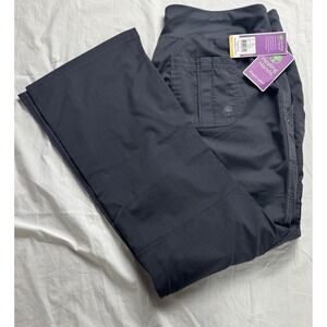 Healing Hands Tori Yoga Knit Waistband Pant Pewter XL Regular 5 Pockets Stretch